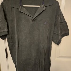 Nautica Men's Charcoal Polo Shirt